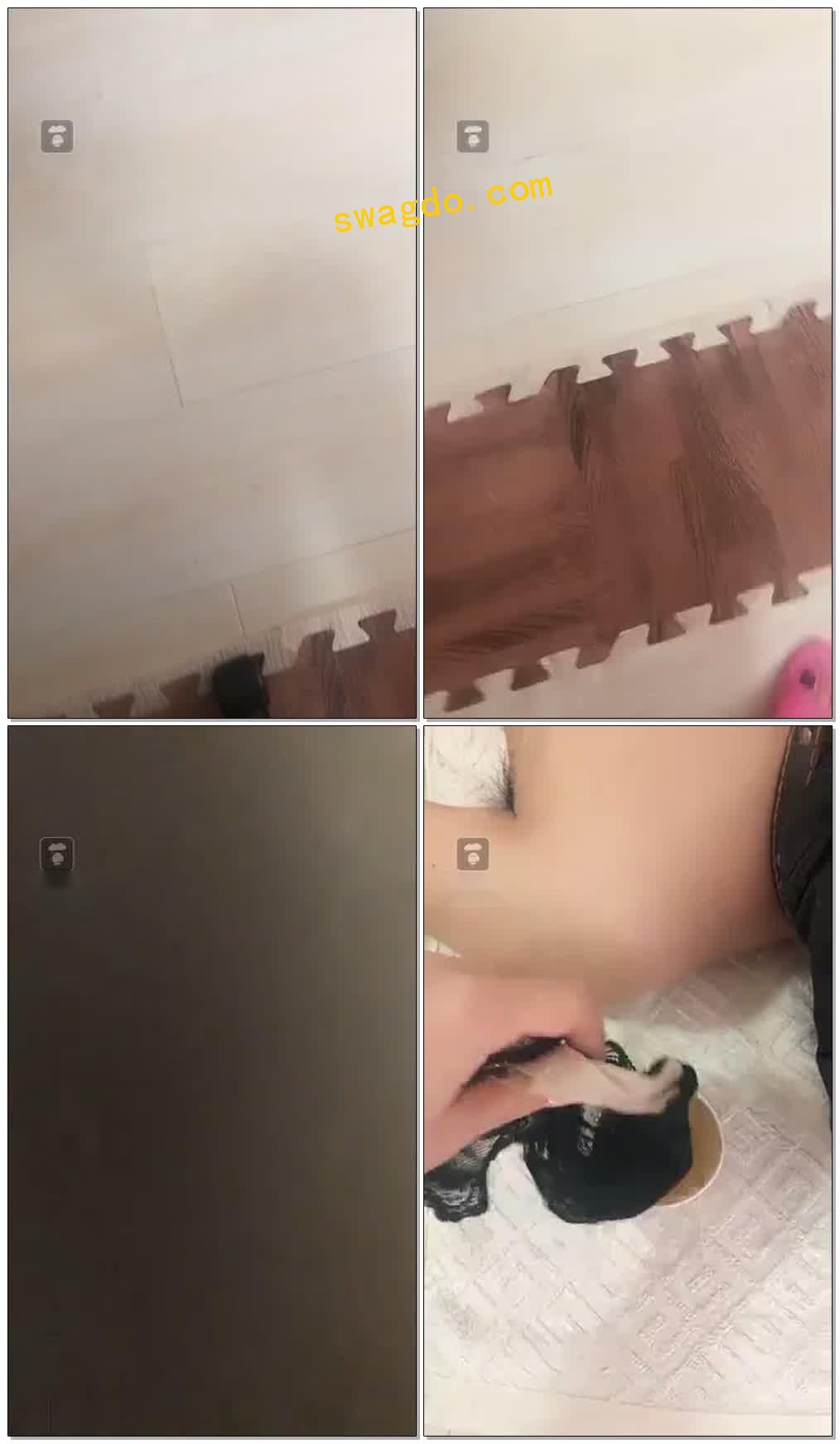 【9.26】晨起玩圈养狗,洗脚,圣水泡棉袜,圣水浇乳【29分钟】【冷颜女王】