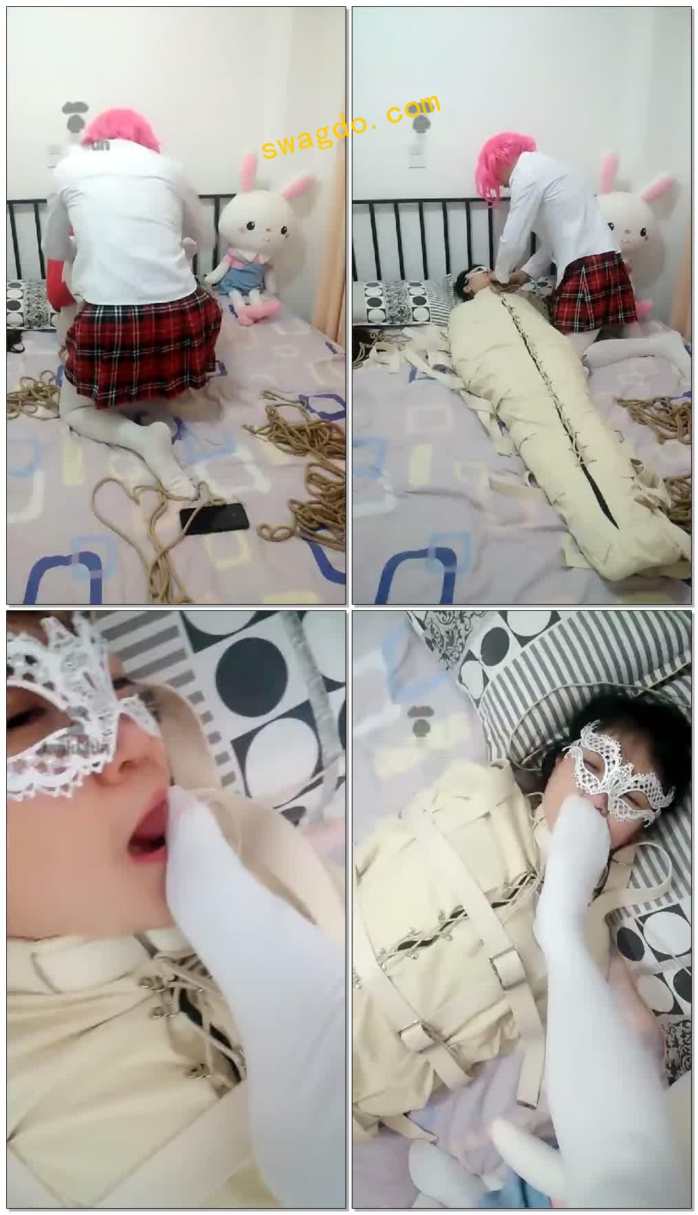 【束之高阁】白袜,绳子,体操服,金属枷【67分钟】