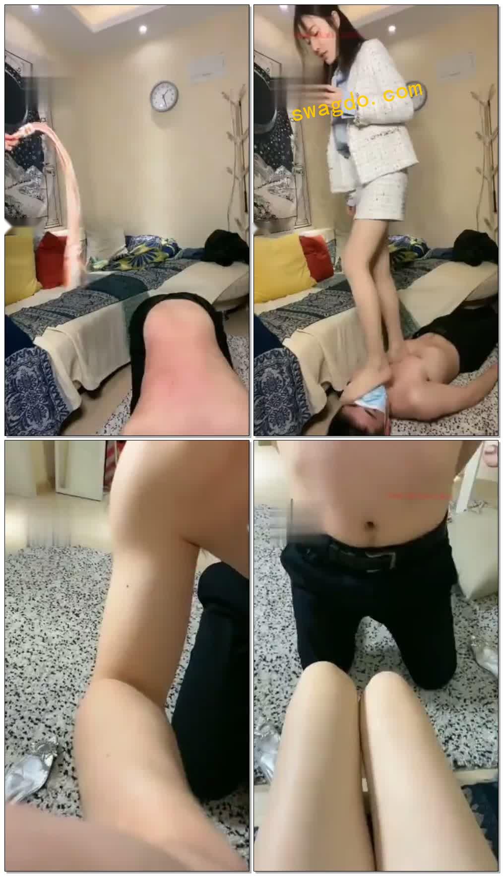 【S桑爷】鞭打踩踏羞辱家奴【80分钟】