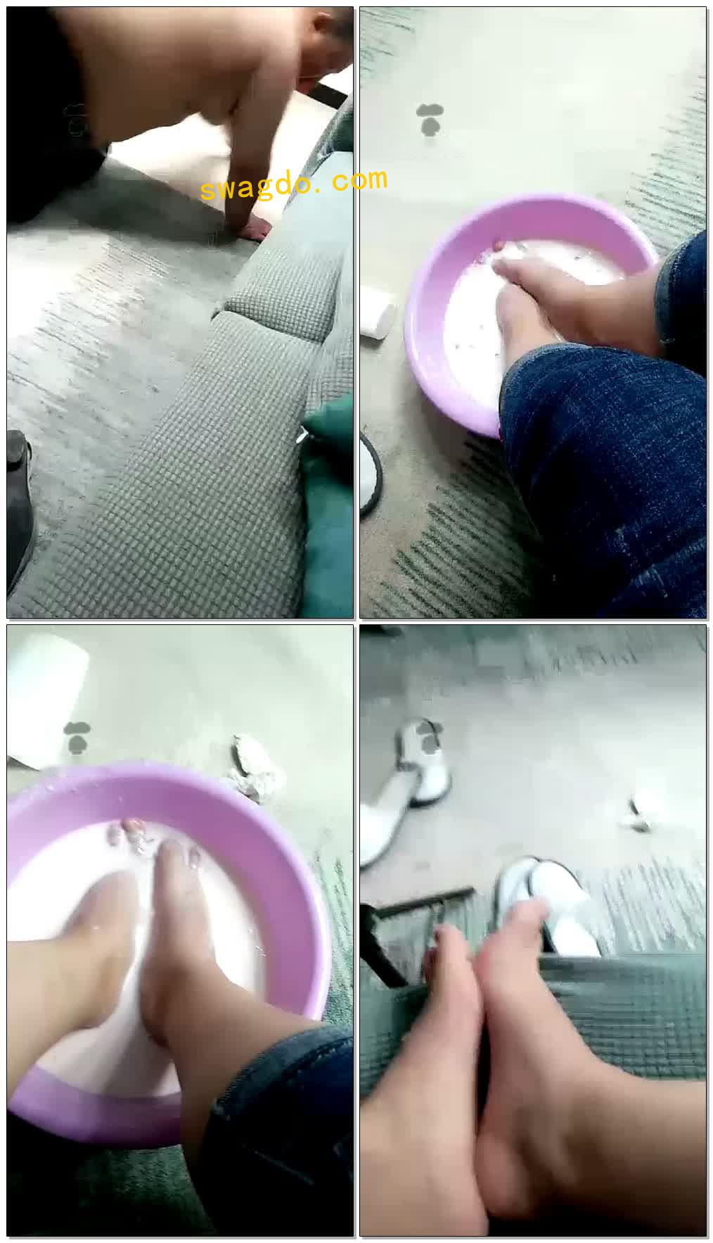 【浮生S】肥奴伺候泡脚,喝奶!【112分钟】【高清】