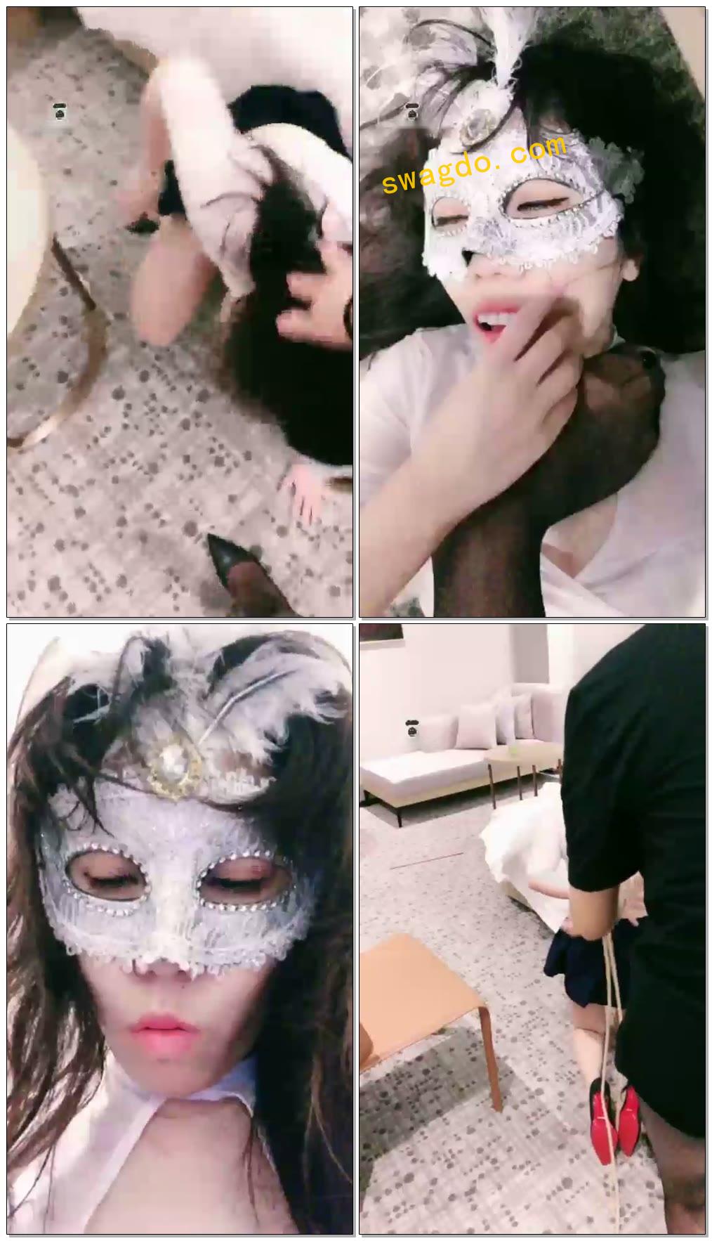 【婳儿M】极度刺激，酒店调教小母狗，喝圣水，暴踢踩踏【24分钟】【标清】