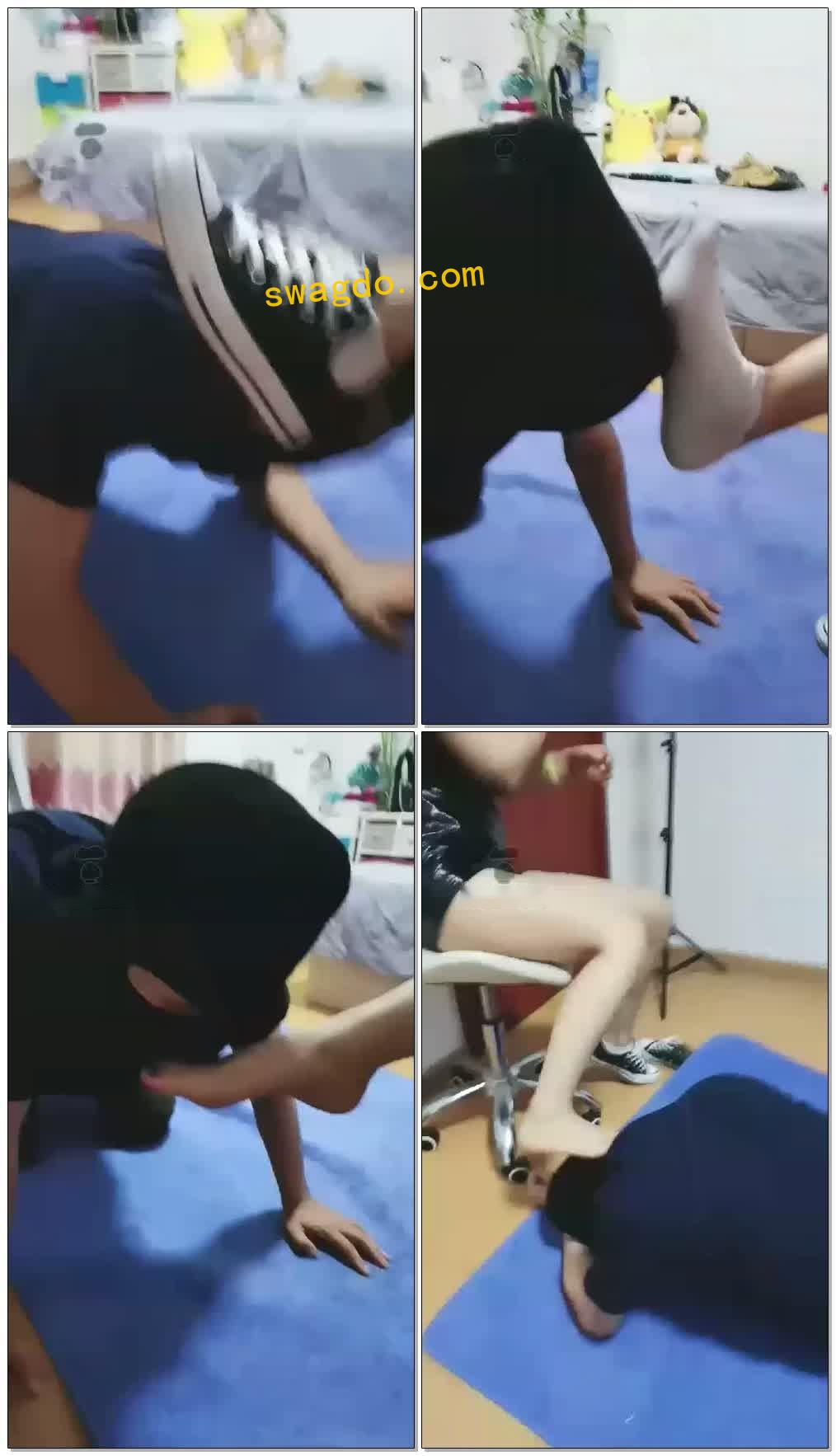 【vivian婷】帆布鞋棉袜调教贱狗,全体重踩踏【24分钟】【高清】 【vivian婷】帆布鞋棉袜调教贱狗,全体重踩踏【24分钟】【高清】