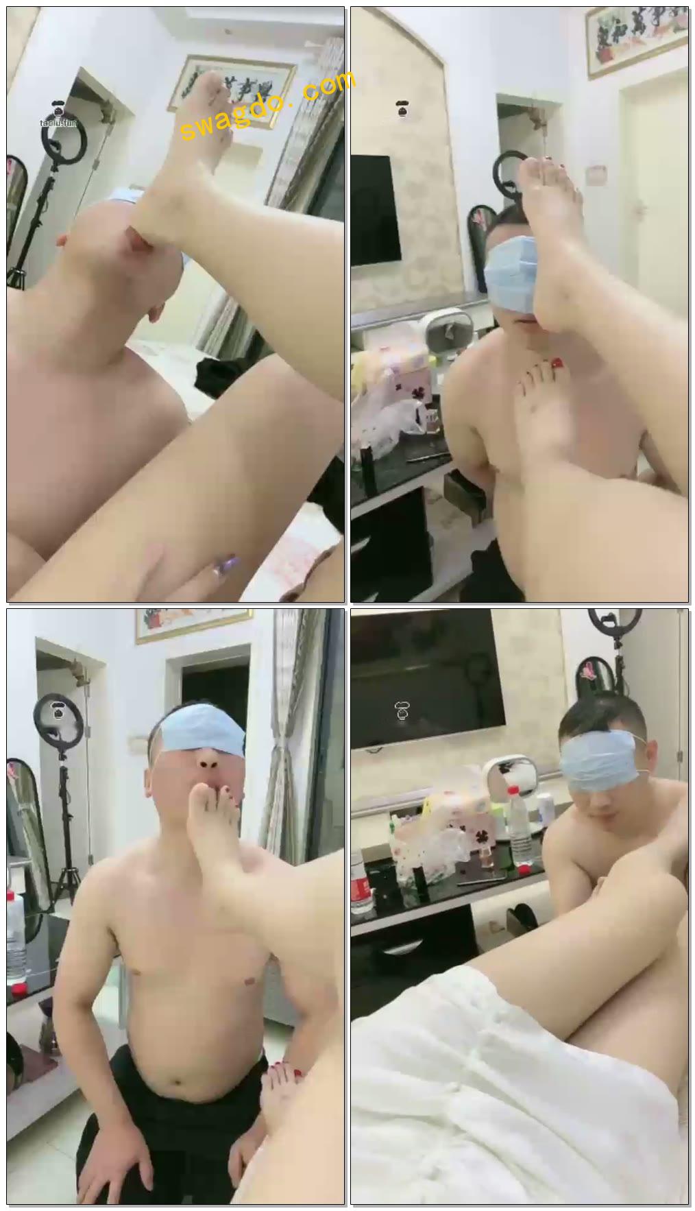 【诺曦S】温柔风轻度恋足口水调教【73分钟】【高清】