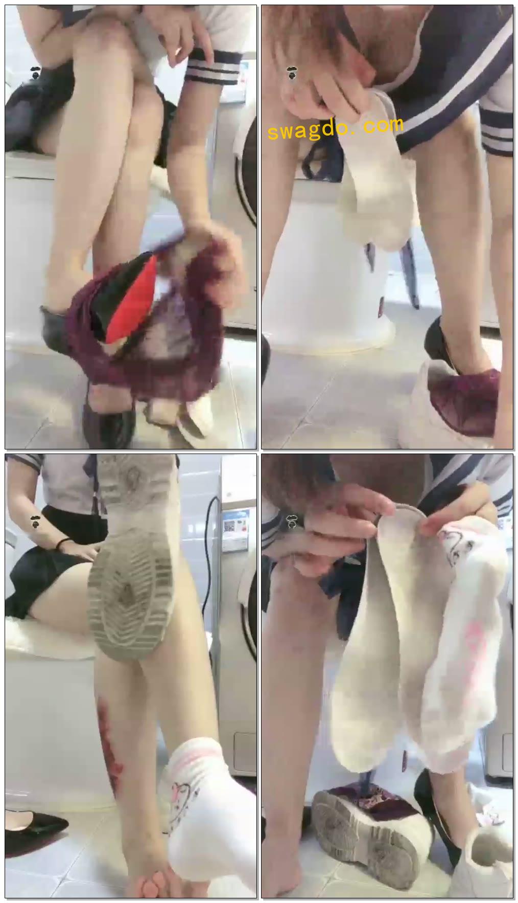 【浅夏s】第一视角原味羞辱场,内裤,鞋垫,脏鞋,想舔么【58分钟】【高清】