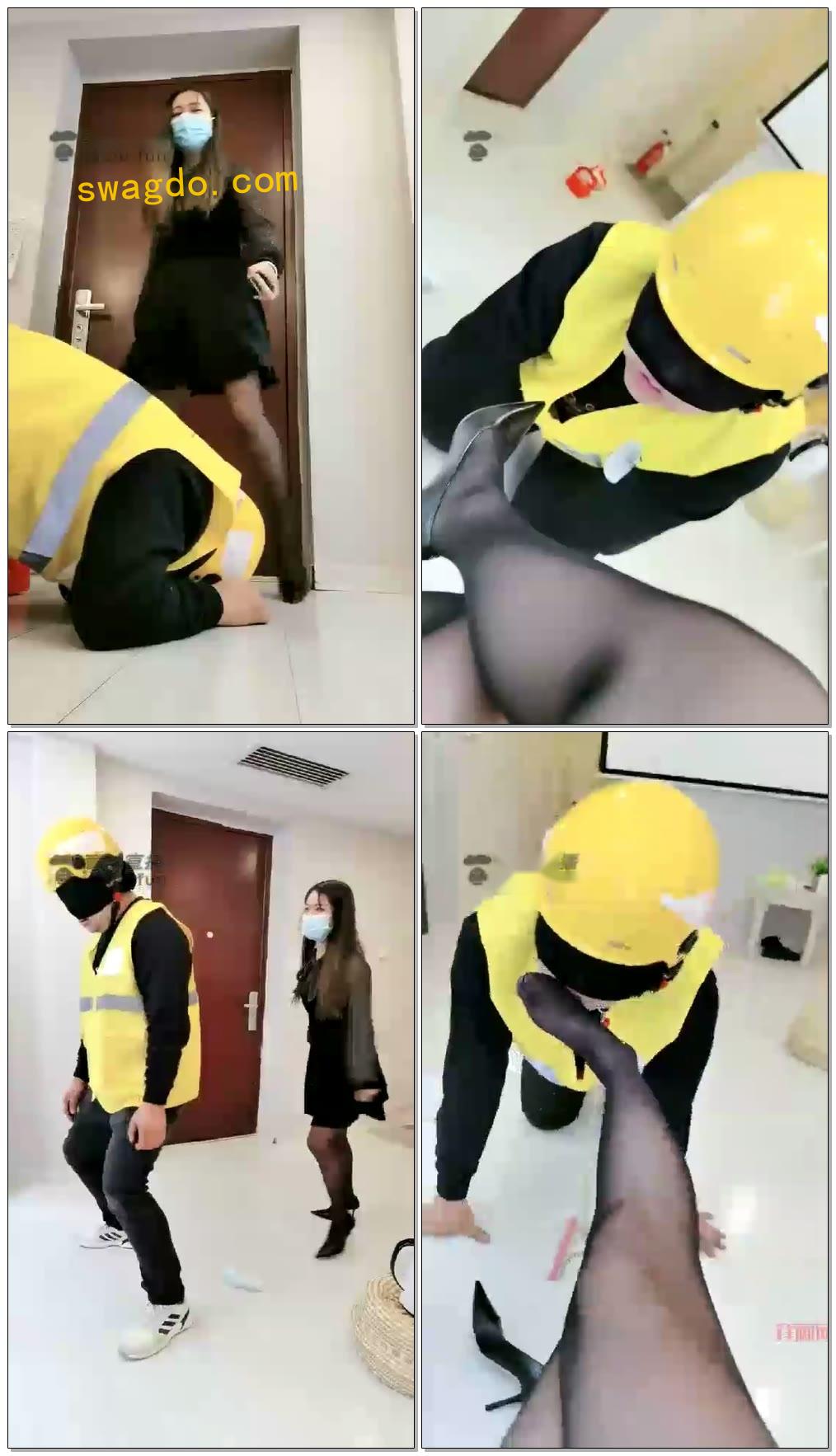 【糖糖S】(开发)找茬素人外卖小哥跪下才不投诉【48分钟】【标清】