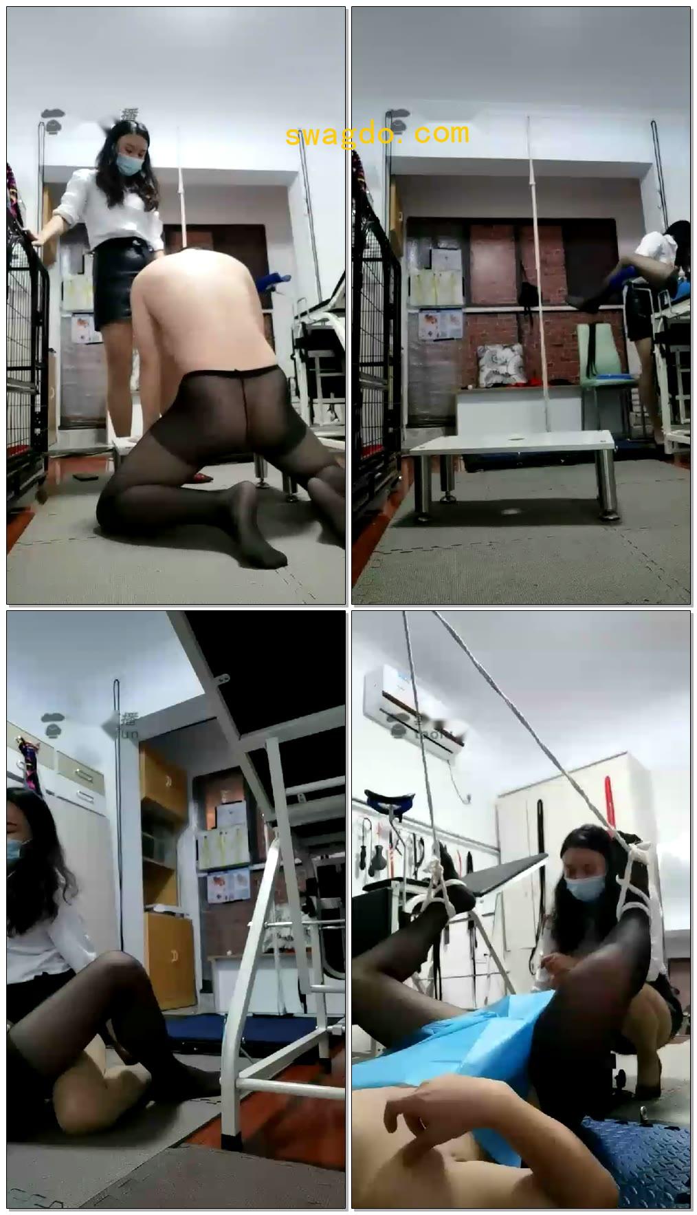 【武汉幸运女王】调教畜生【55分钟】【高清】