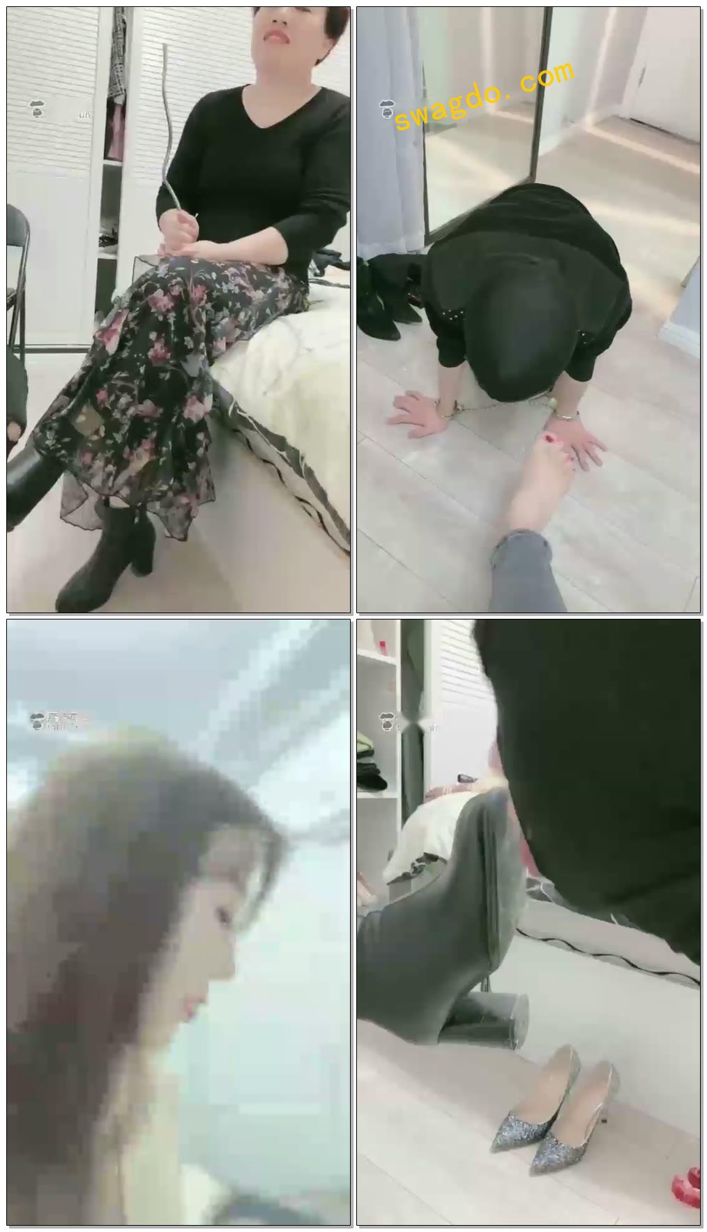 【鹿鹿大人】带妈妈入圈,母女初次双调贱奴,太强了【82分钟】【标清】