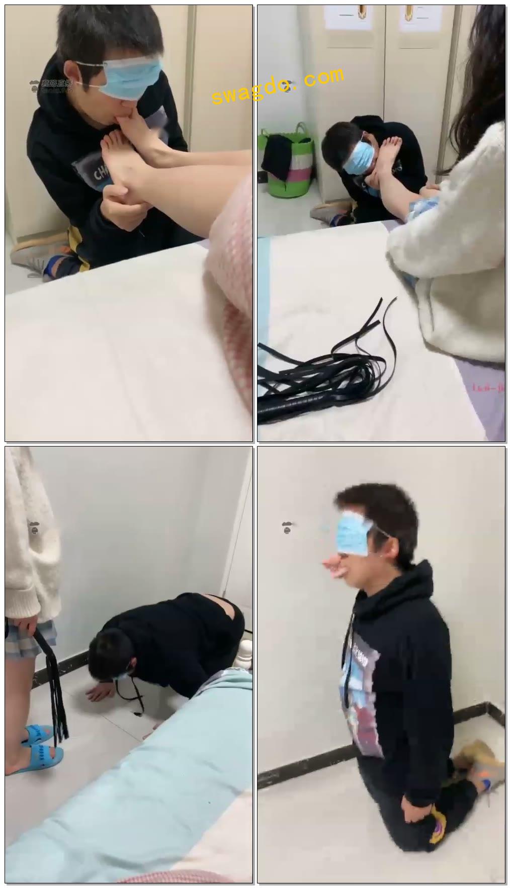 【婷婷S】学生小主玩她的狗【40分钟】【标清】