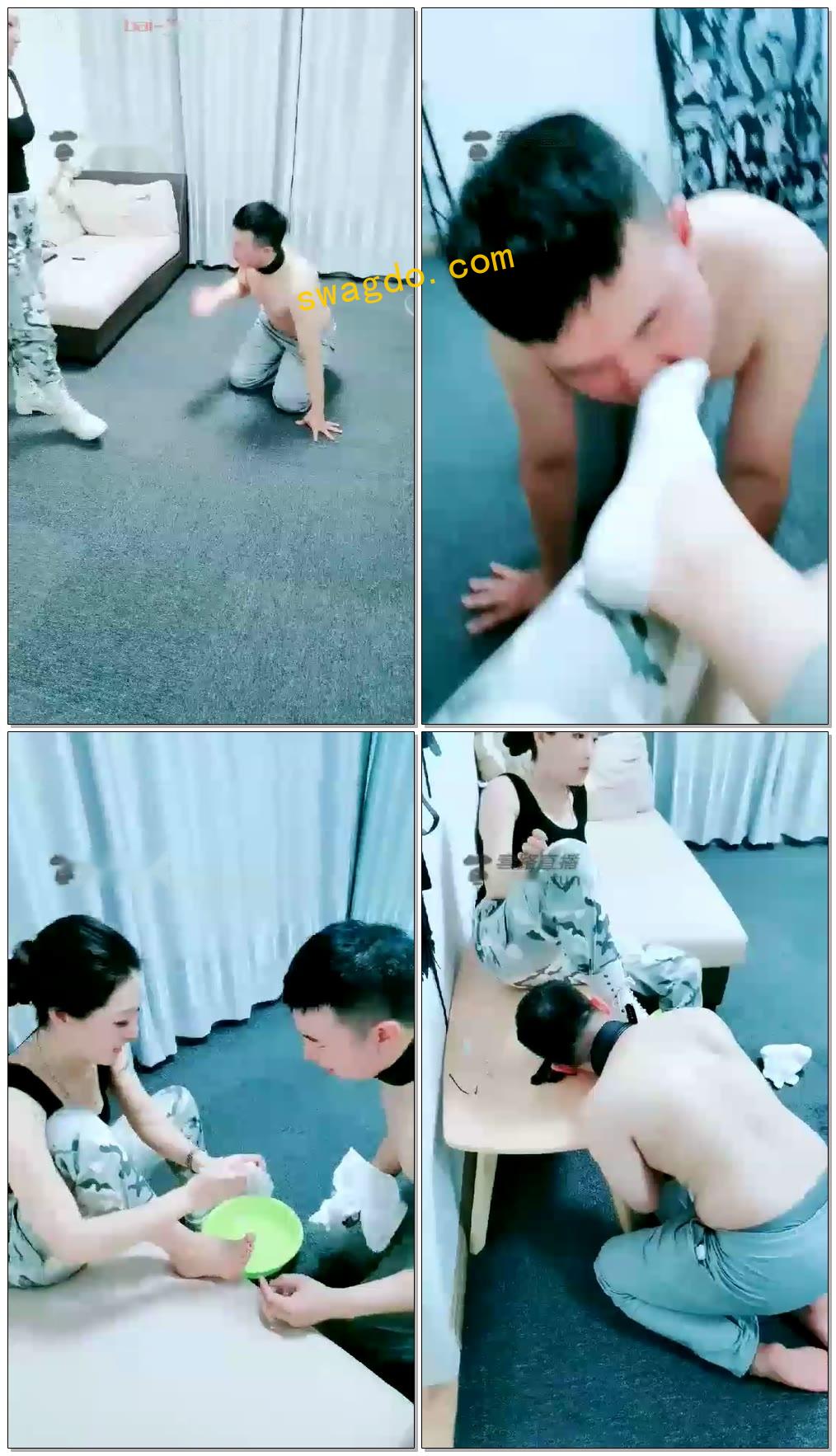 【墨云S】日常玩狗吃烟灰，骑马，强迫舔脏靴底（下）【27分钟】【标清】