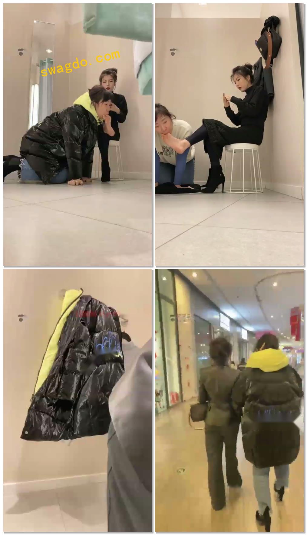 【歌迪丝S】带三婶逛街随调,商场里下跪!【31分钟】【标清】