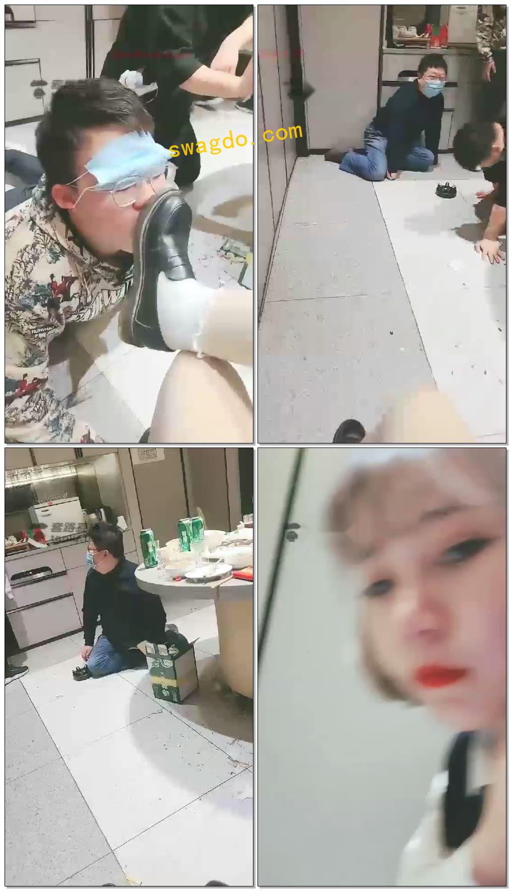 【Verin维因】海底捞群调，二女虐四犬【59分钟】【标清】