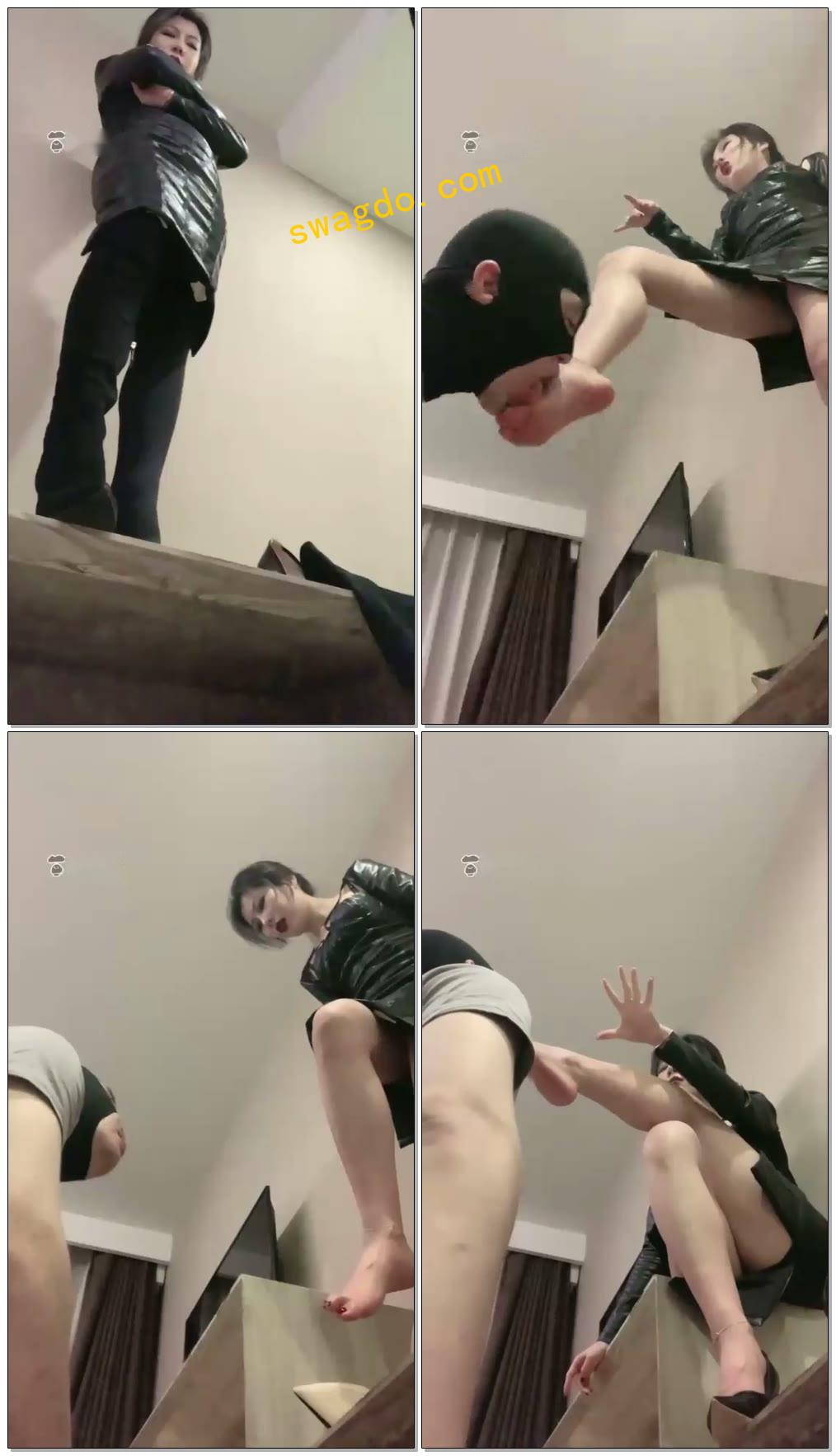 【歌迪丝S】长靴,厚丝袜,公狗舔!【25分钟】【标清】