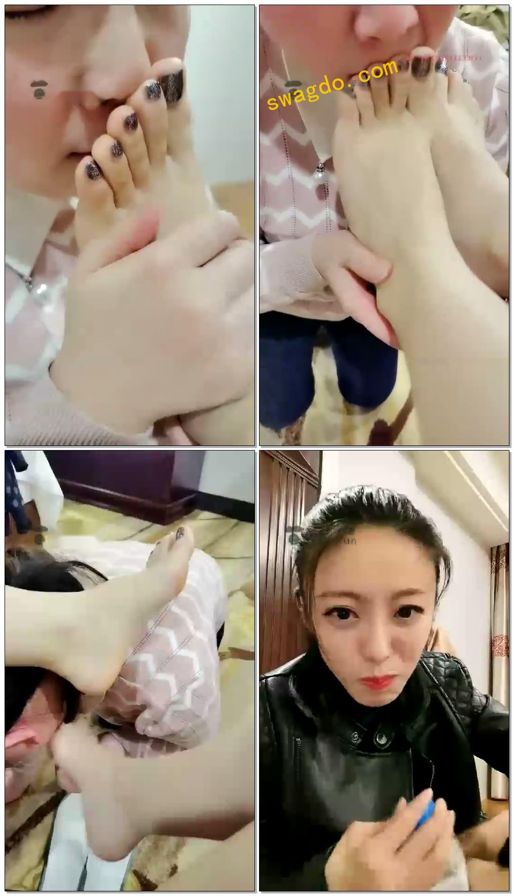 【靈教官】女奴舌头清洁超级原味脚【72分钟】【标清】