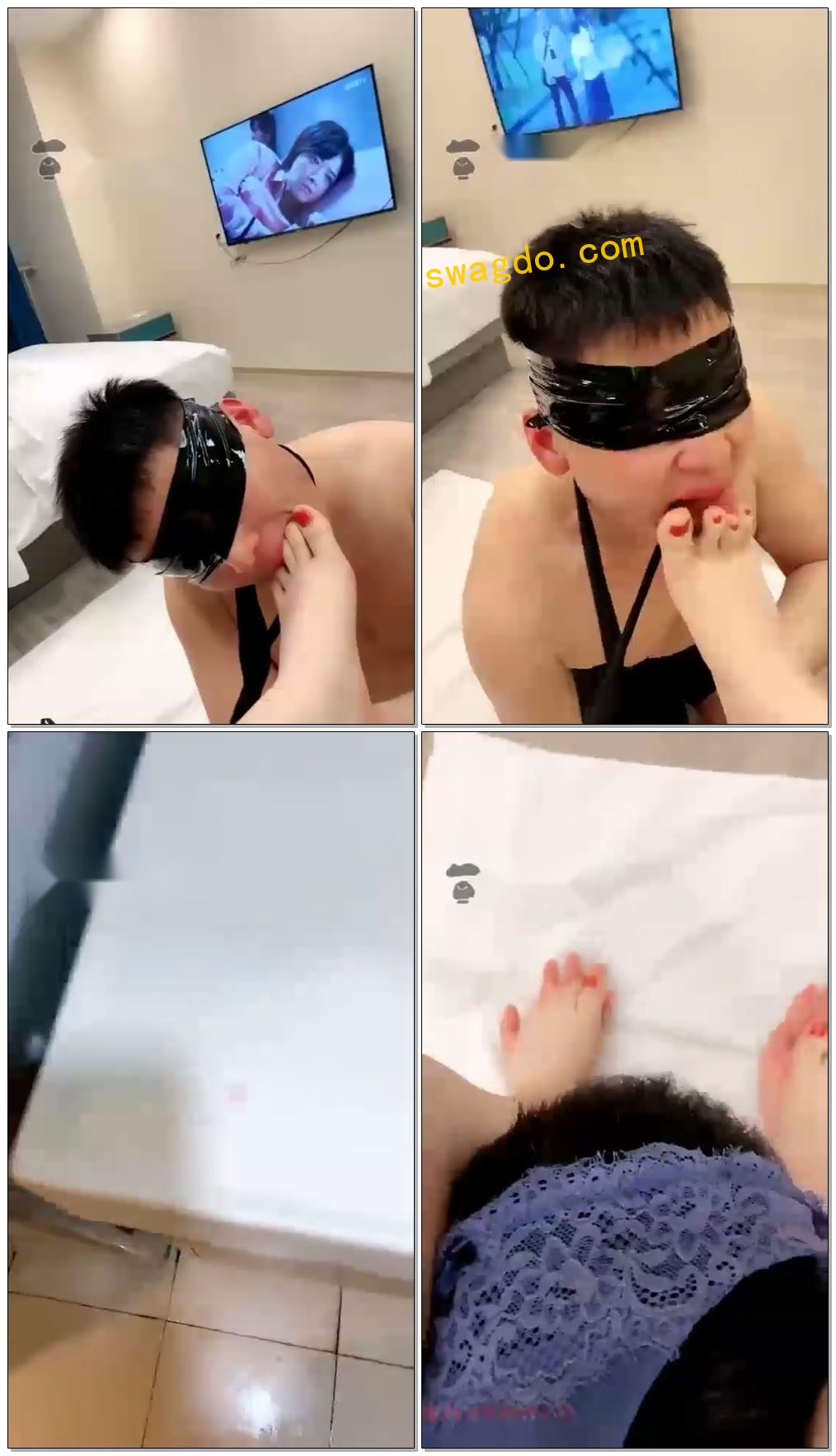 【愈月S】圣水,舔脚,钻胯,深喉,内裤套头【34分钟】 【愈月S】圣水,舔脚,钻胯,深喉,内裤套头【34分钟】
