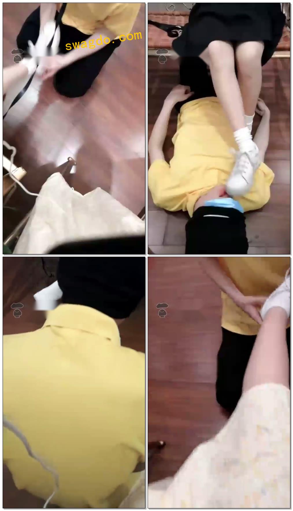 【小太阳悦悦】双女s调教私犬【35分钟】
