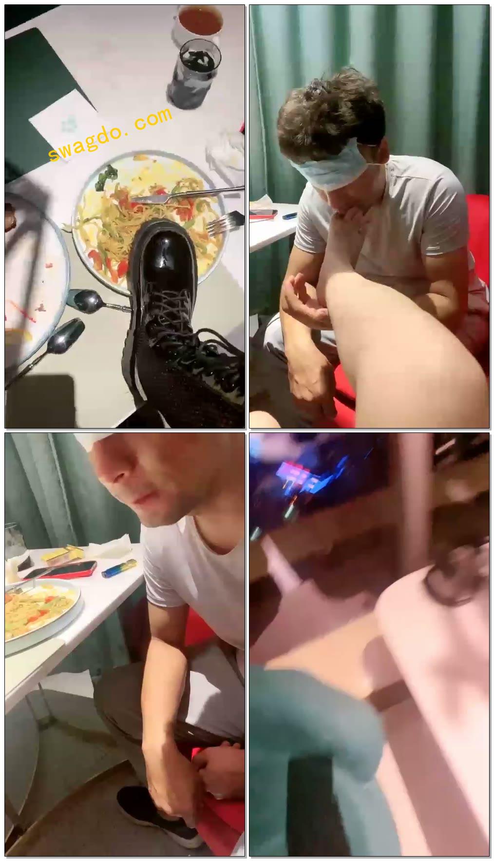 【西域S古丽叶】咖啡店调狗，喂食，舔脚，坐脸【60分钟】