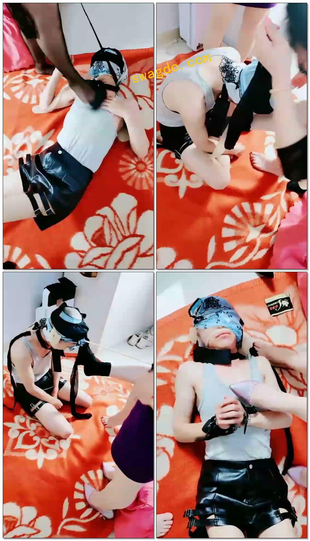 【烟烟S】惩罚老赖，重度耳光，鞭打【51分钟】