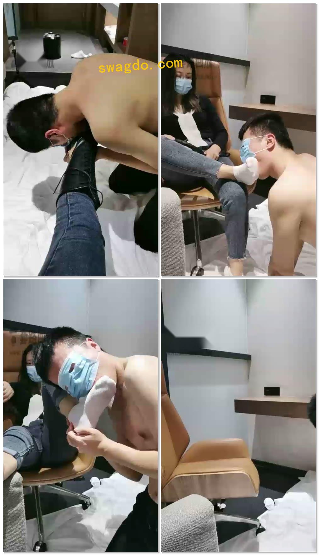 【杳杳小主s】后妈开课,圣水白袜绝配【50分钟】