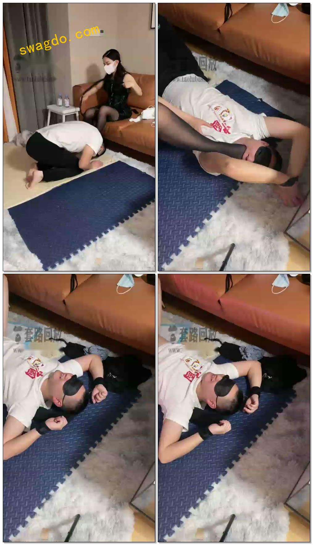 【杭州美芽s】剧情,狗奴的第一次(卡屏黑屏部分为违规内容)【40分钟】