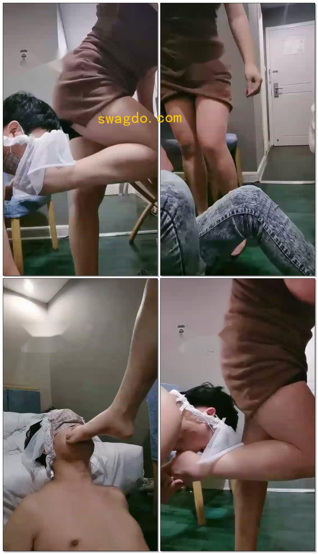 【小希女王】调教废物脑残煞笔绿帽剧情【35分钟】