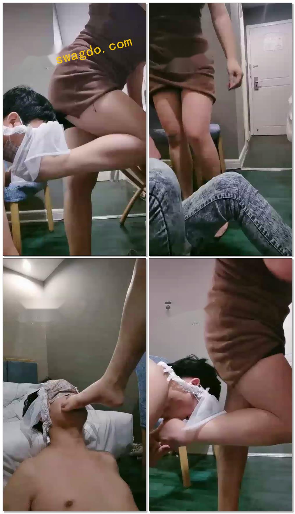 【小希女王】调教废物脑残煞笔绿帽老公【35分钟】