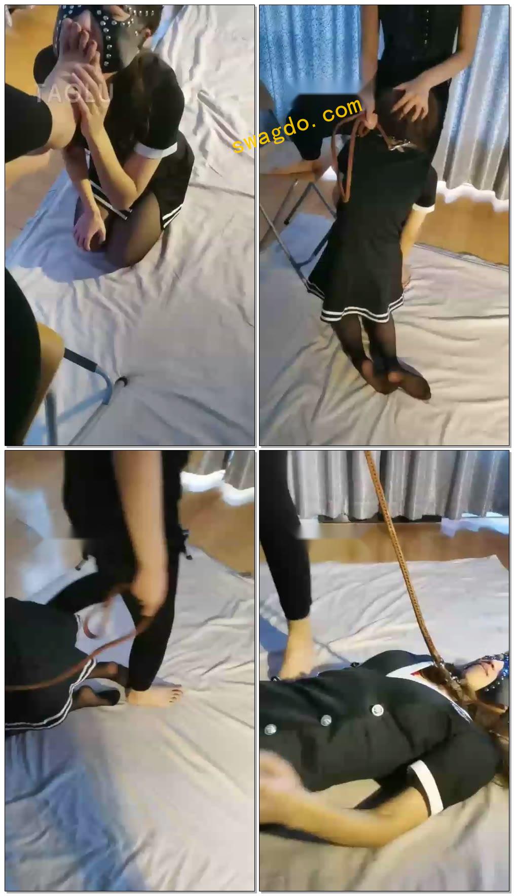 【北晨S】女m，舔脚，遛狗，轻微踩踏【8分钟】