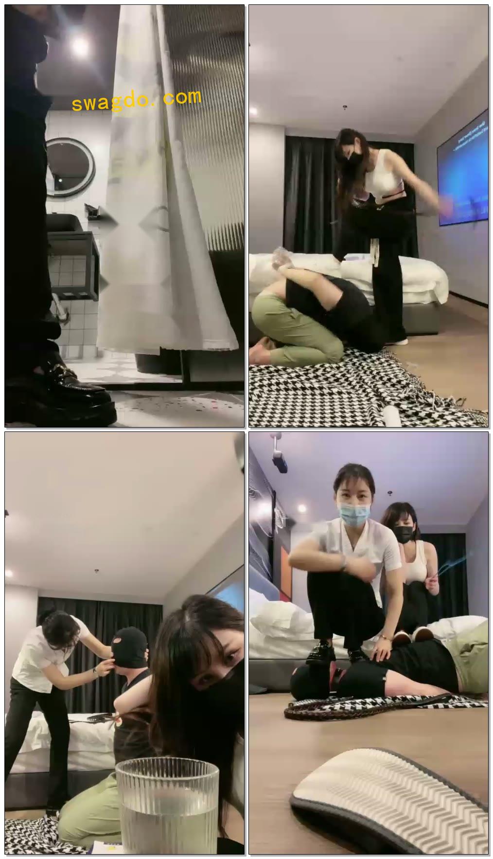 【御严s】和闺蜜开发素人追求者【63分钟】