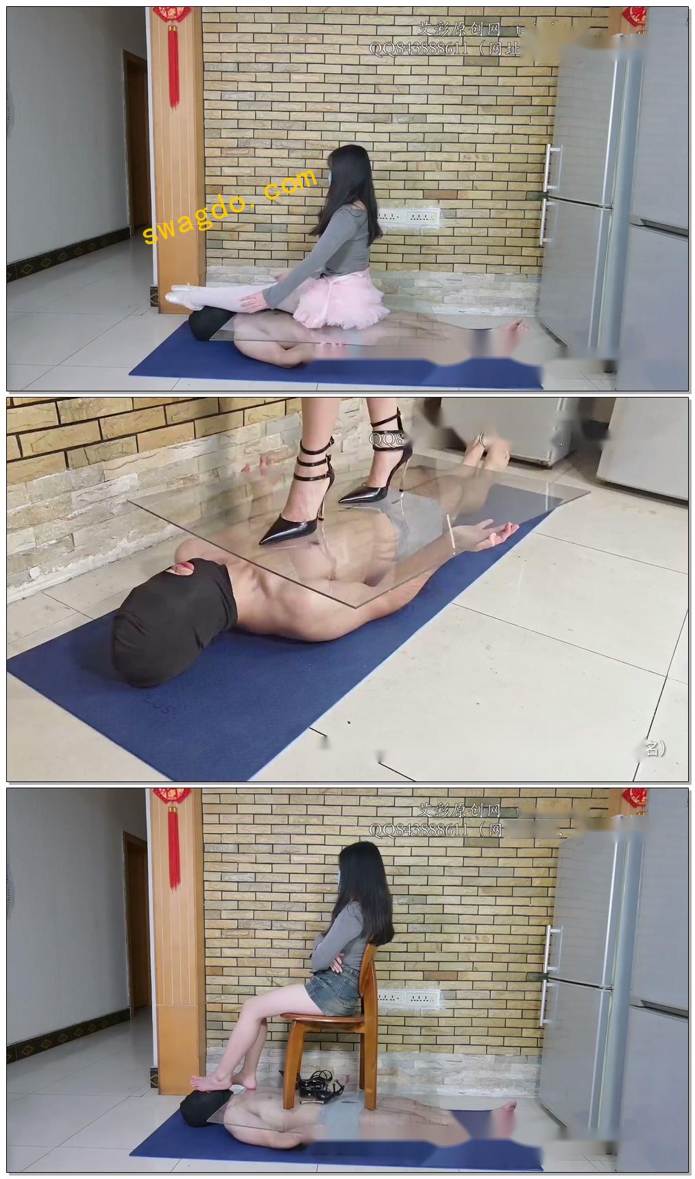 【舞蹈女神】穿多双鞋在人肉舞毯上尽情跳舞【61分钟】