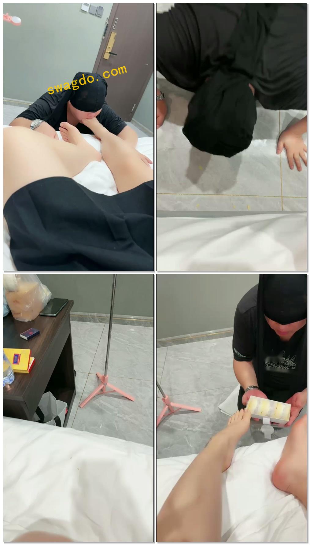 【踩你在脚下】小畜狗伺候主人玉足(一)【16分钟】