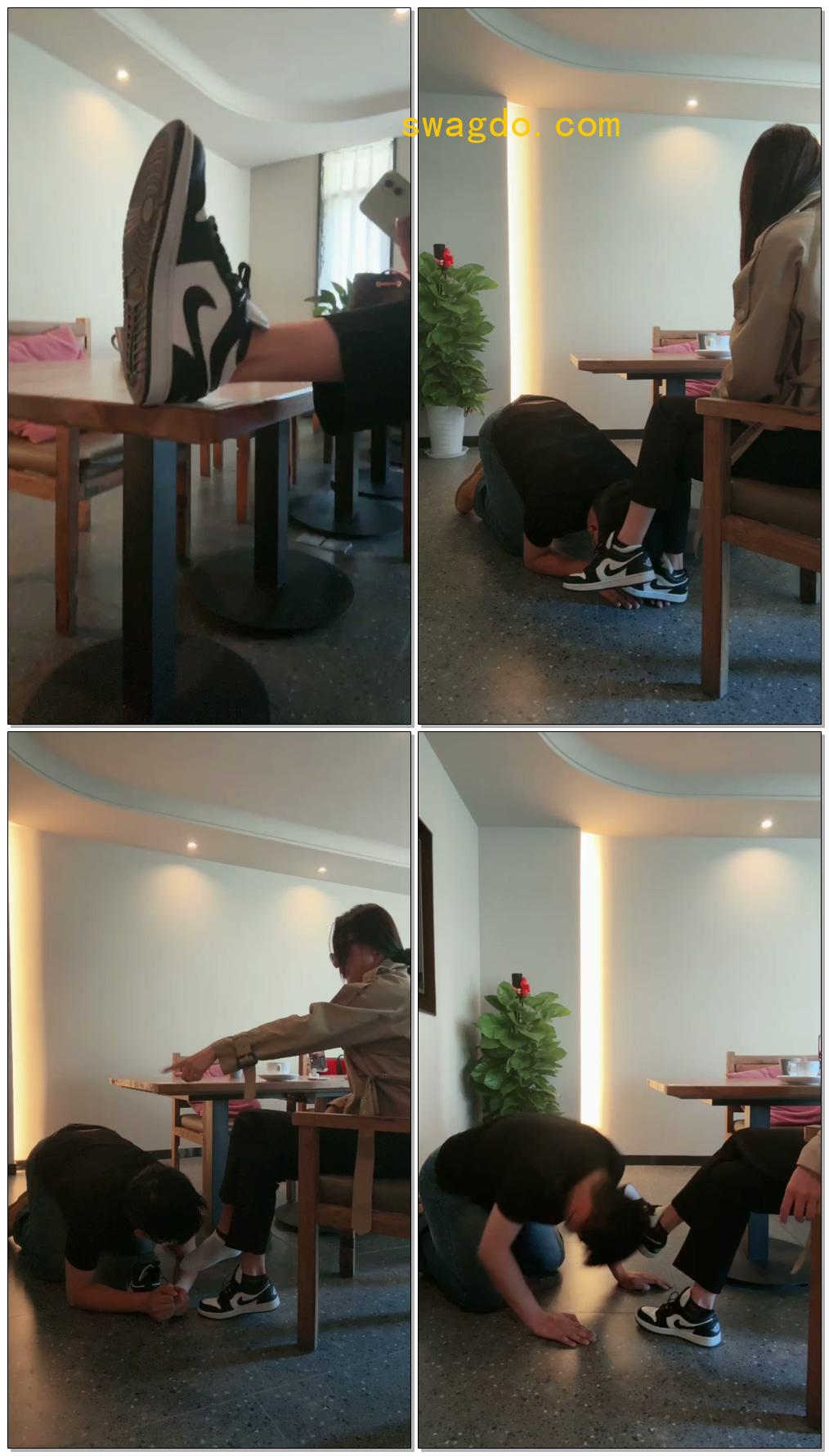 【苒溪】害羞的面试小狗咖啡厅犯贱【25分钟】
