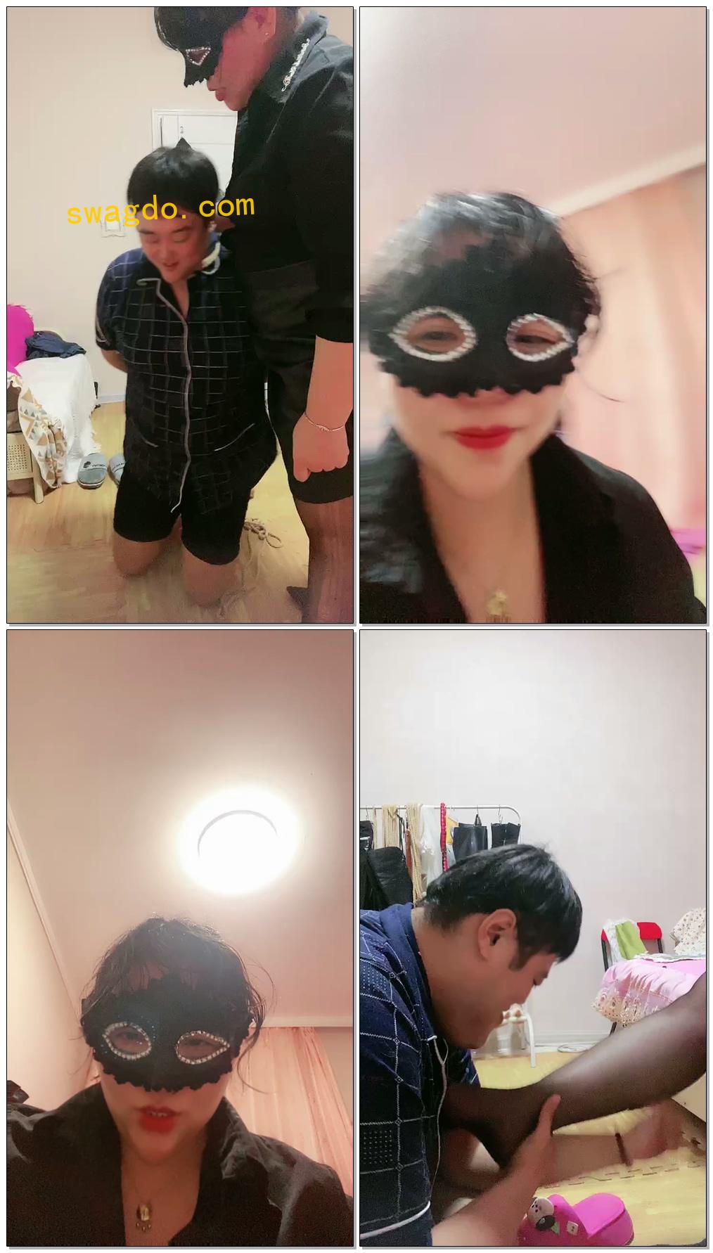 【佳琪女王s】强制喝圣水捆绑强制吃黄金【30分钟】