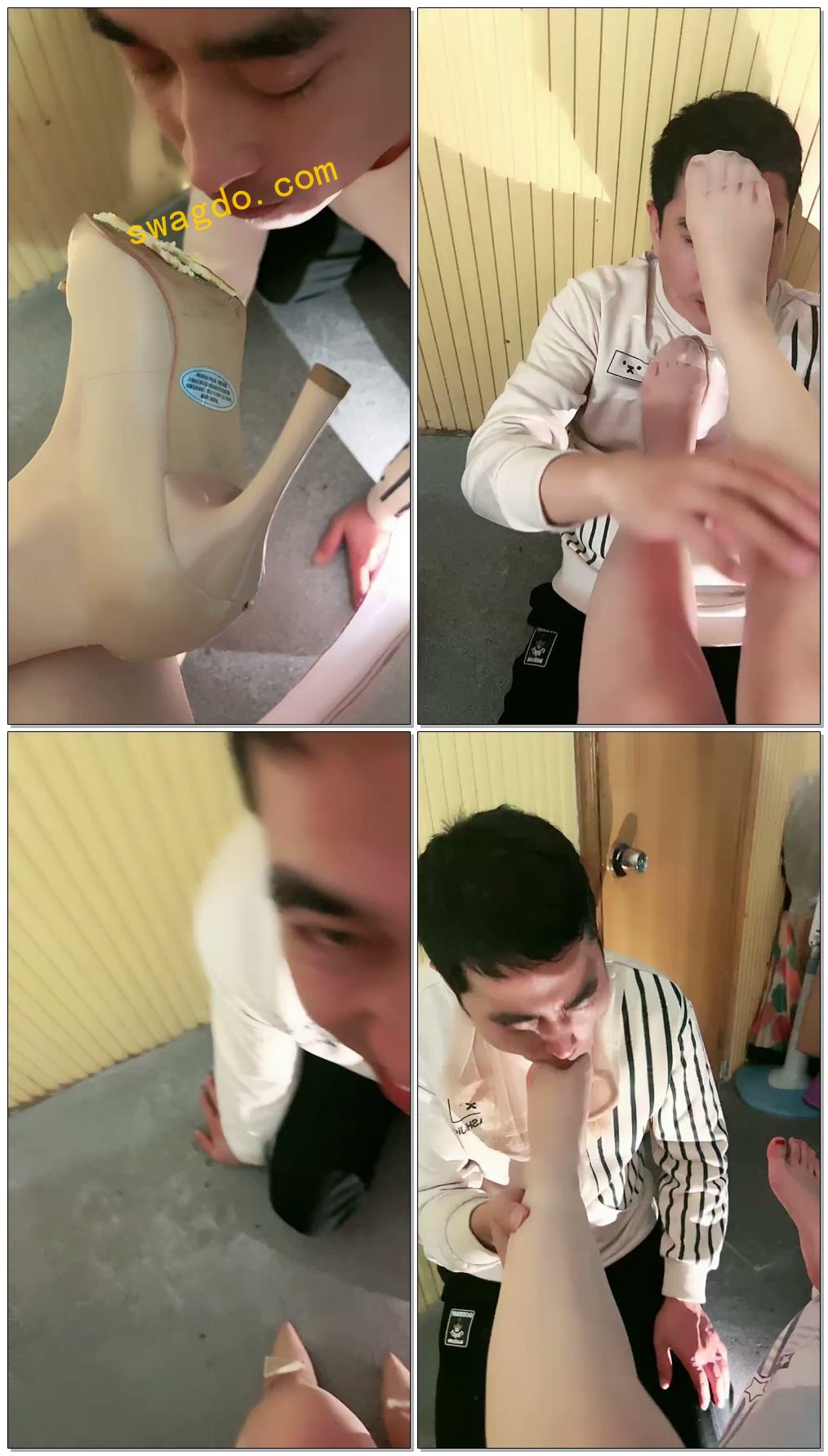 【刘二狗素人开发】调教开发会所技师高跟虐乳圣水耳光【48分钟】