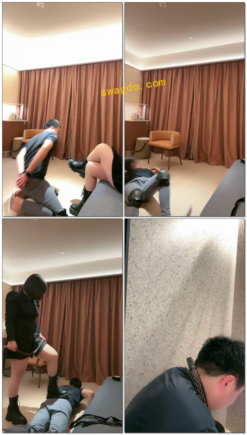 【可馨大大BBW主】试用家奴，试试承受能力强迫舔马桶喝尿泼尿踢挡踢踹肚子【43分钟】
