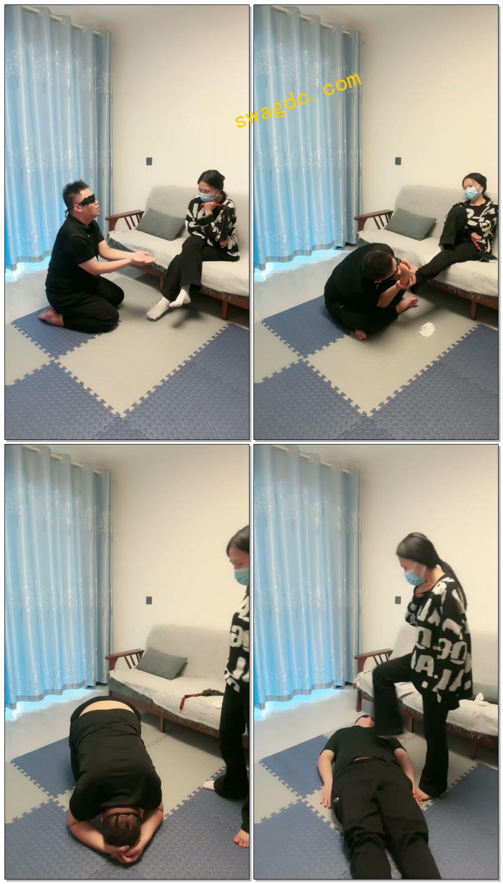 【郑州木子】TJ爆打病狗【30分钟】