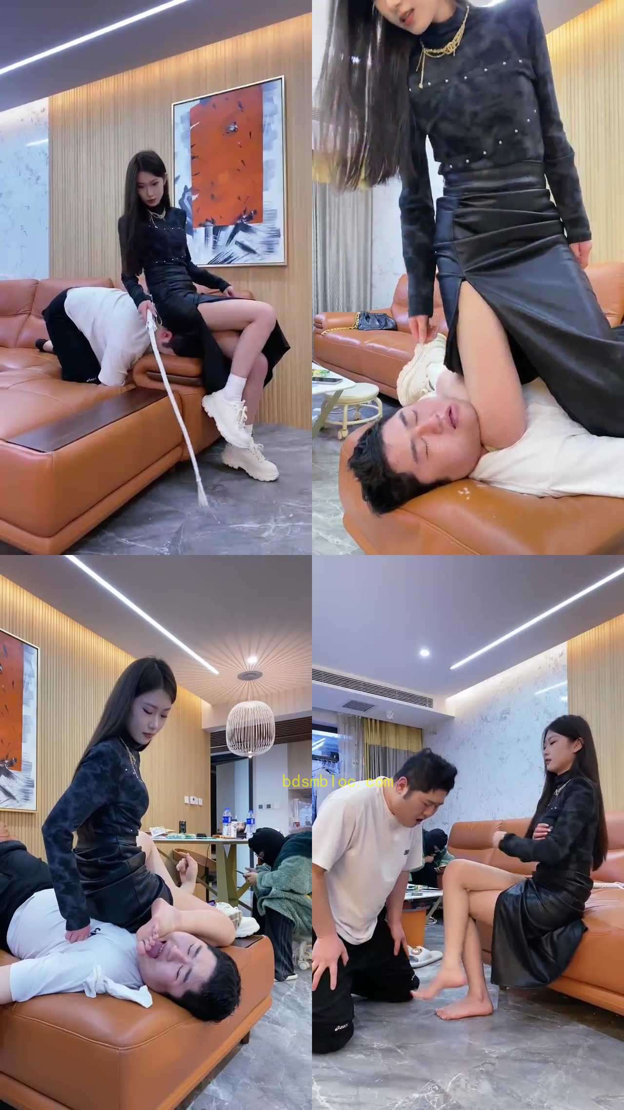 【麋鹿银儿】镜镜 家居暴力 耳光 踢裆 窒息专场 【麋鹿银儿】镜镜 家居暴力 耳光 踢裆 窒息专场