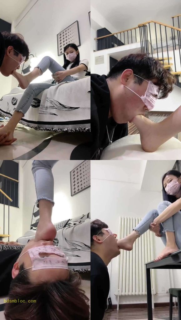 【樱木花椒】脚深喉 又来挑战极限
