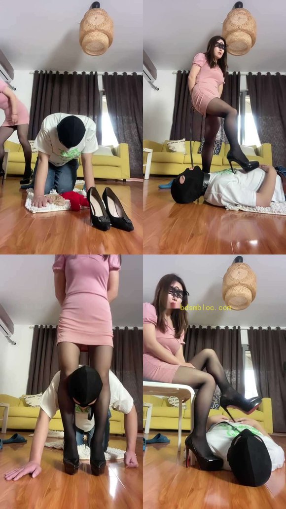 【巴莉女王】带眼罩惩罚小叔子