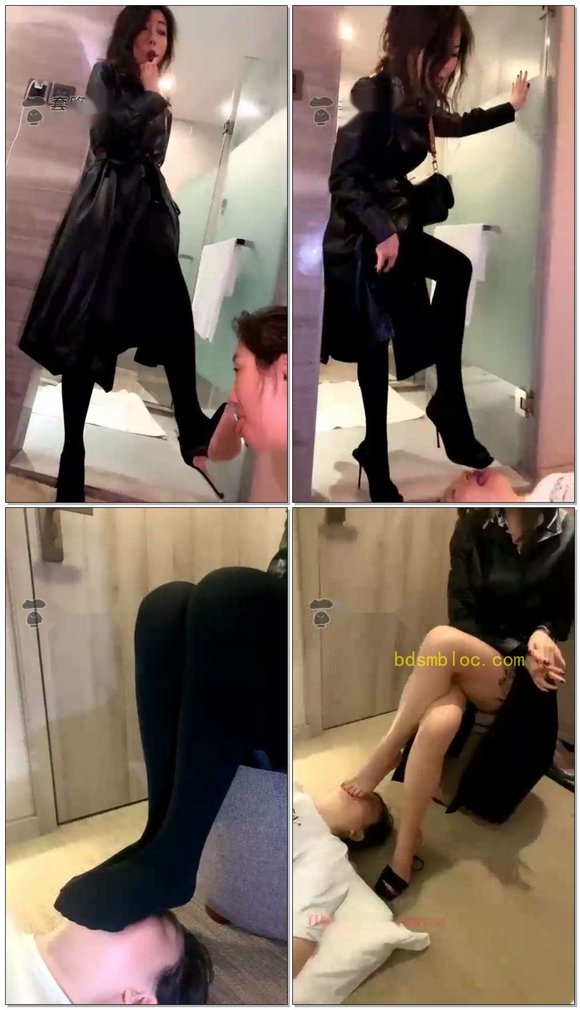 【歌迪丝】舔脏鞋底最贱老母狗