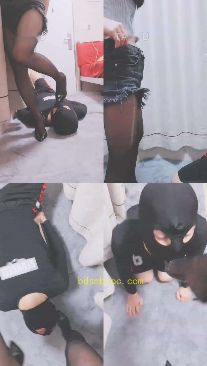【灵竹】强迫深喉，那怕要吐也要忍着