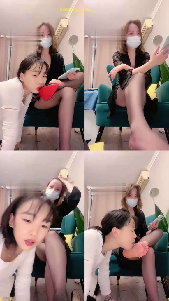 【茹雪】可爱闺蜜做畜生伺候