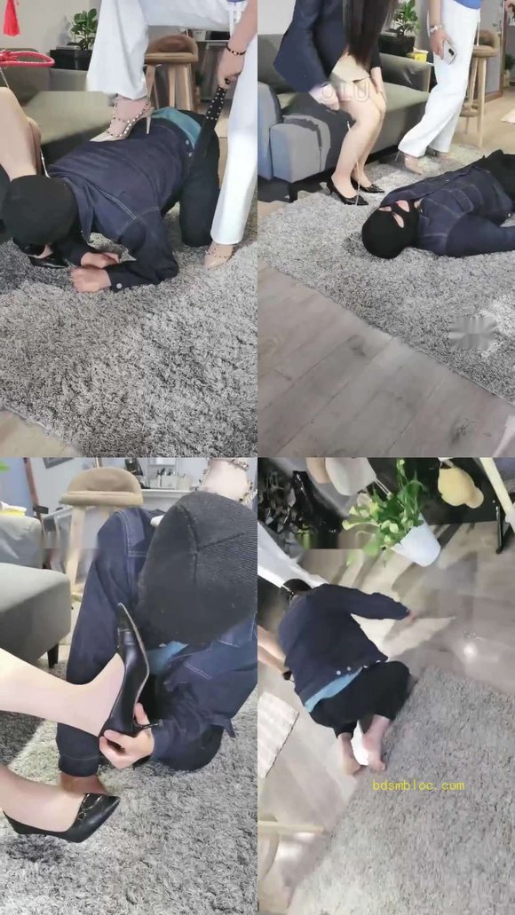 【乐爷】和素人姐姐双女王调教