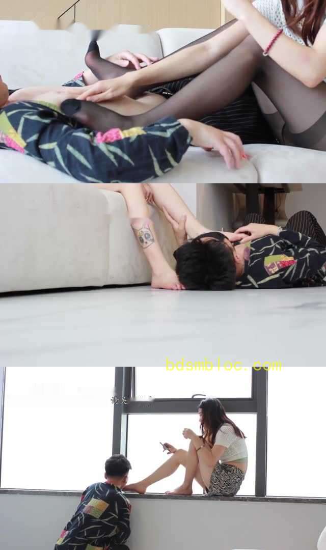【黑丝诱惑】素人音乐老师 初次脚深喉