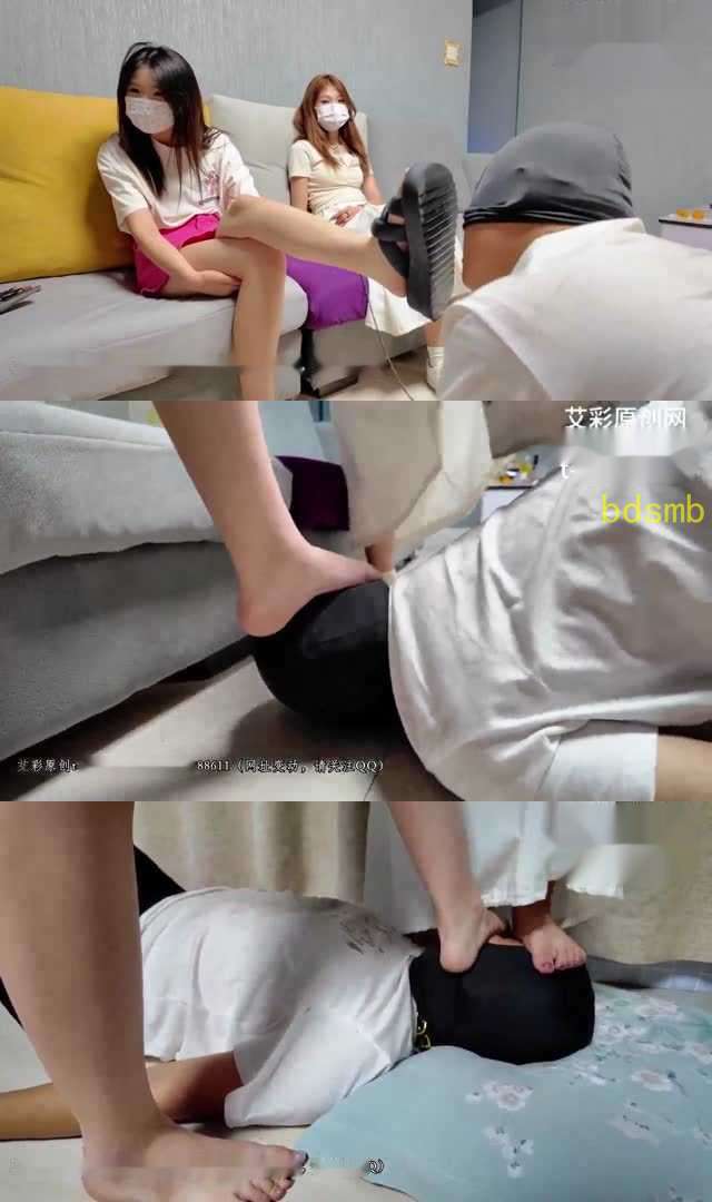 【未知女主】带新人闺蜜体验虐奴的快乐
