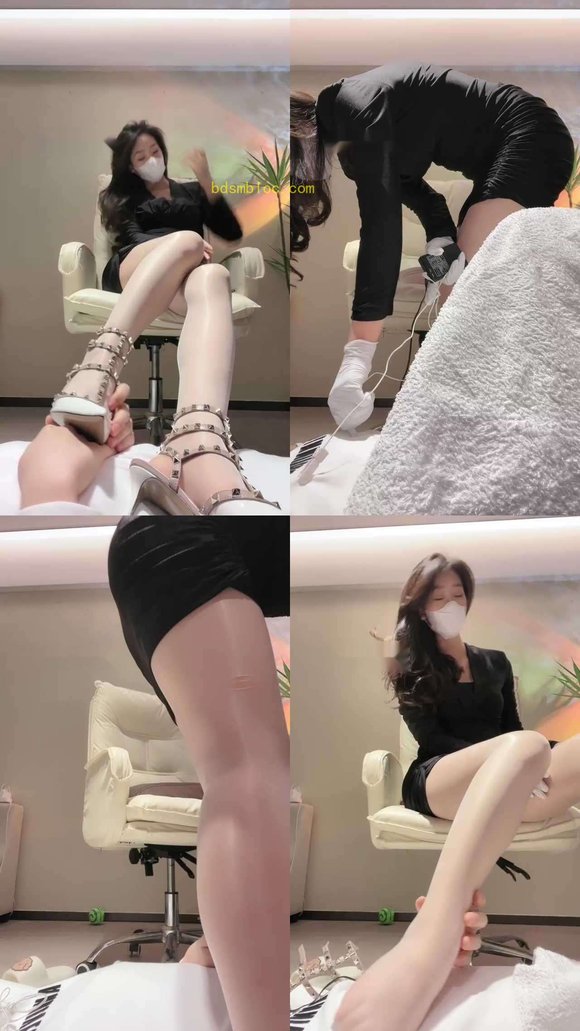 【禾未】御姐女神-高跟美腿踩地毯/电击