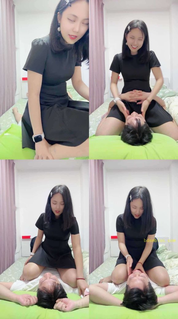 【栀子女王】棉袜塞嘴坐脸窒息