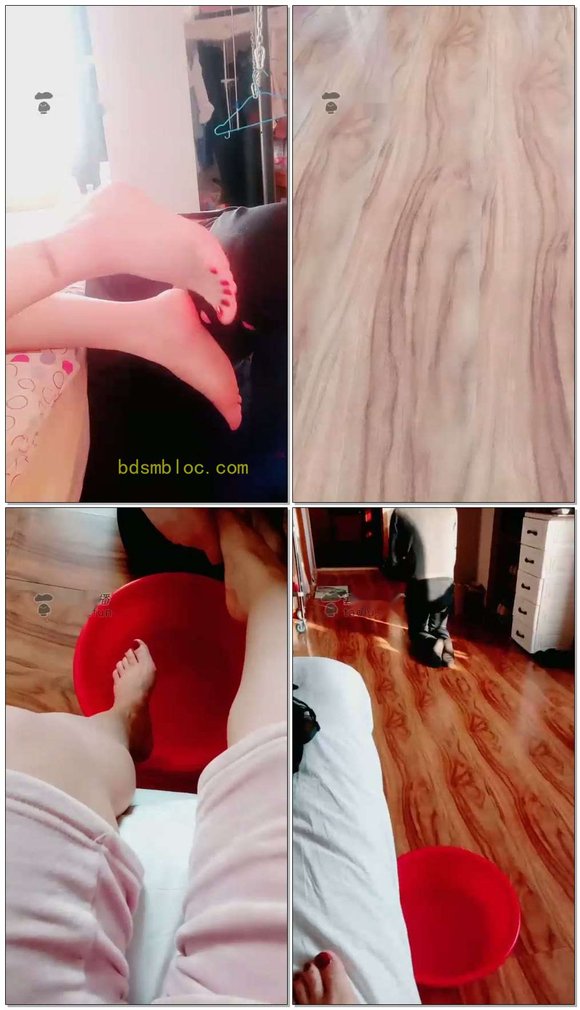 【灵犀女ss】全自动狗嘴洗脚机