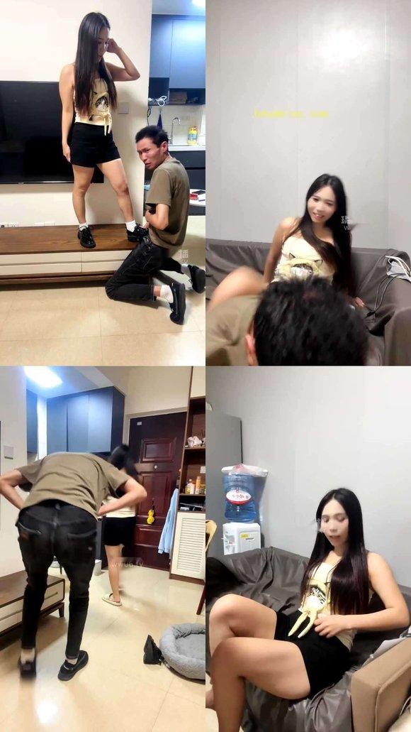 【露露娜】踩舔脚深喉坐脸窒息