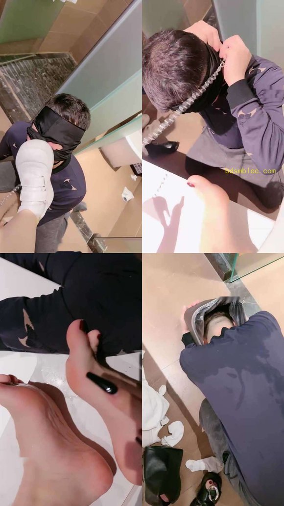 【甜沁】甜柚s，甜沁，双主调教粘痰封眼洗脚水圣水马桶