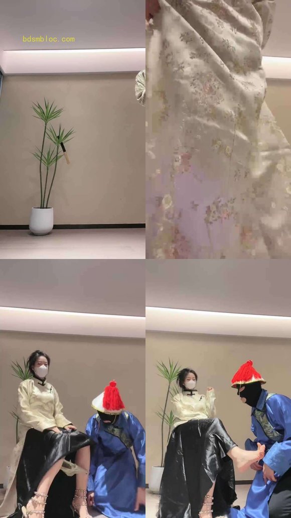 【禾未】cos调教专场-格格惩罚小太监