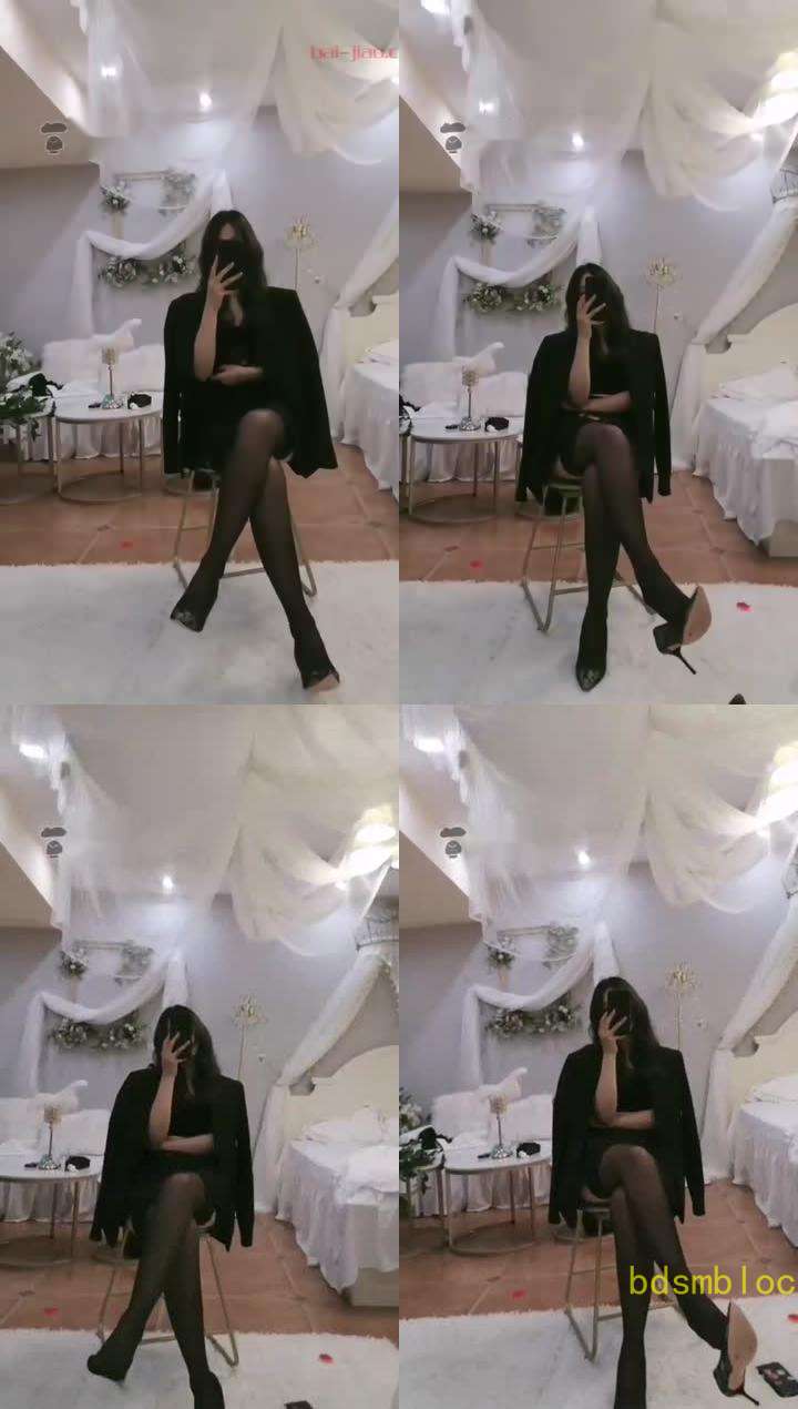 【Luke露可】御姐黑丝美脚炸